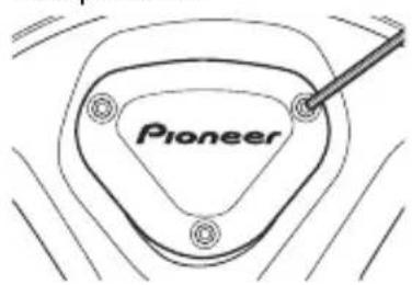 PIONEER SGYPM910H - Togliere il coperchio. - 1