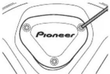 PIONEER SGYPM910H - Retire la tapa. - 1
