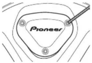 PIONEER SGYPM910HL - 1力八一を取の外す - 1