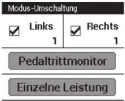 PIONEER SGYPM910HL - In den Pedaltrittüberwachungsmodus umschalten - 1
