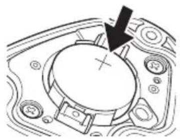 PIONEER SGYPM910HL - Installare la nuova batteria (CR2032). - 1