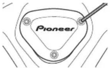 PIONEER SGYPM910HL - Déposez le couvercle. - 1