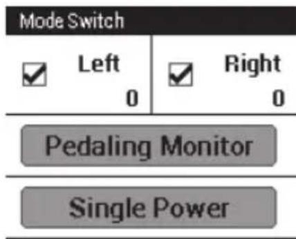 PIONEER SGYPM910HL - Switching to the pedaling monitor mode - 1