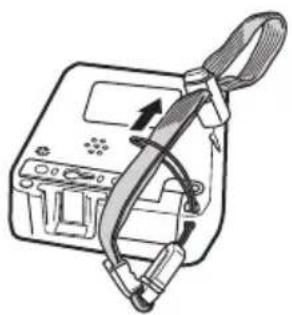 PIONEER SGXCA900 - Attach the strap to the device. - 1