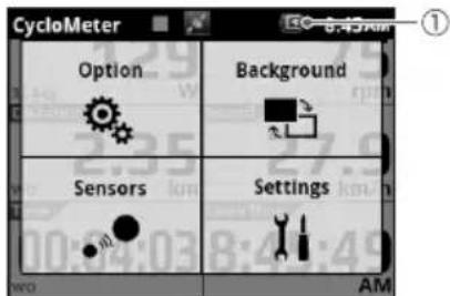 PIONEER SGXCA900 - Checking the Battery Level - 1