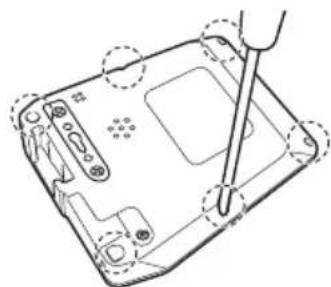 PIONEER SGXCA900 - Removing the Battery - 1