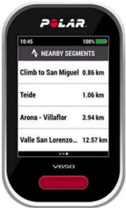 POLAR V650 - S'ENTRAJNER AVEC STRAVA LIVE SEGMENTS - 1