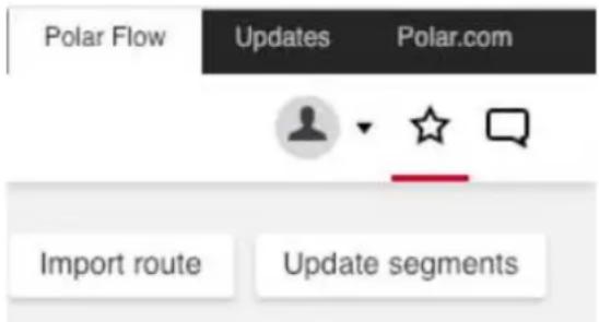 POLAR V650 - IMPORTER DES STRAVA LIVE SEGMENTS DE STRAVA.COM VERS POLAR FLOW - 2
