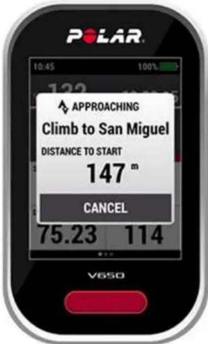 POLAR V650 - S'ENTRAJNER AVEC STRAVA LIVE SEGMENTS - 3