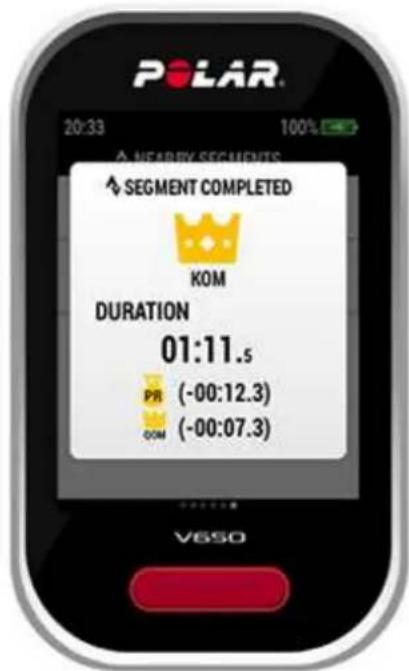 POLAR V650 - S'ENTRAJNER AVEC STRAVA LIVE SEGMENTS - 7