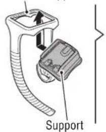 CAT EYE Urban Wireless plus CCVT245W - Monter le support - 6