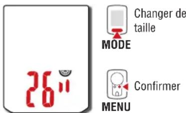 CAT EYE Urban Wireless plus CCVT245W - Réglage simple: - 1