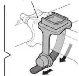CAT EYE Urban Wireless plus CCVT245W - Monter le support - 4