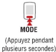 CAT EYE Urban Wireless plus CCVT245W - Réinitialiser les données - 1