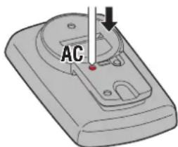 CAT EYE Urban Wireless plus CCVT245W - Effacez toutes les données. - 1