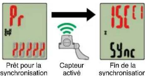 CAT EYE Strada Smart CCRD500B - Activation du capteur - 1
