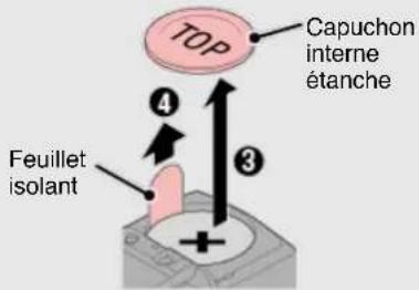 CAT EYE Strada Smart CCRD500B - Retirez le feuillet isolant de l'compteur smart. - 3