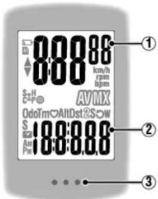 CAT EYE Strada Smart CCRD500B - Écran compteur smart - 1