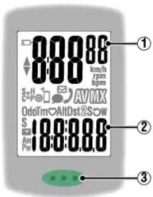 CAT EYE Strada Smart CCRD500B - Écran compteur smart - 1