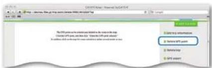 CAT EYE Stealth evo plus CCGL51 - Suppression du point GPS - 1