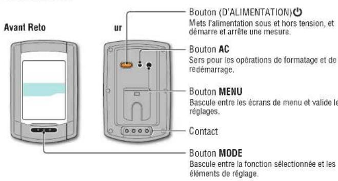 CAT EYE Stealth evo CCGL11 - Description de l'ordinateur et des pieces - 1