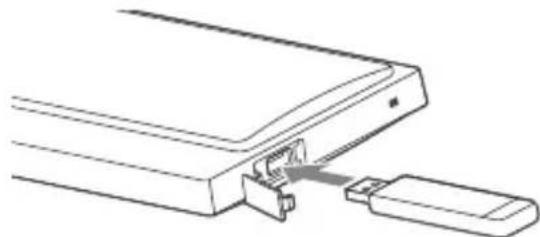 SONY HTCT390 - Conecte el dispositivo USB al puerto (USB). - 1