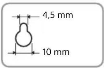 4,5 mm 10 mm