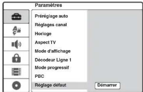 SONY DARRD100 - Réinitialisation du graveur - 1