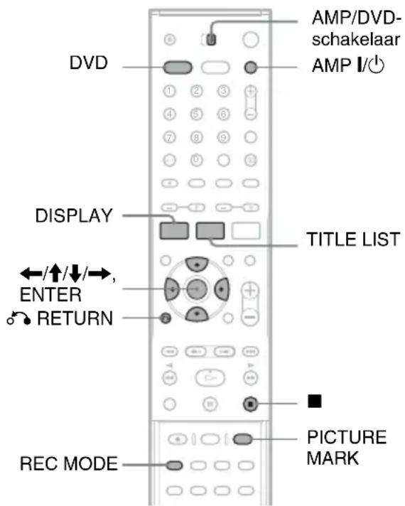 SONY DARRD100 - Het opgenomen tv-programma bekijken (Titellijst) - 1