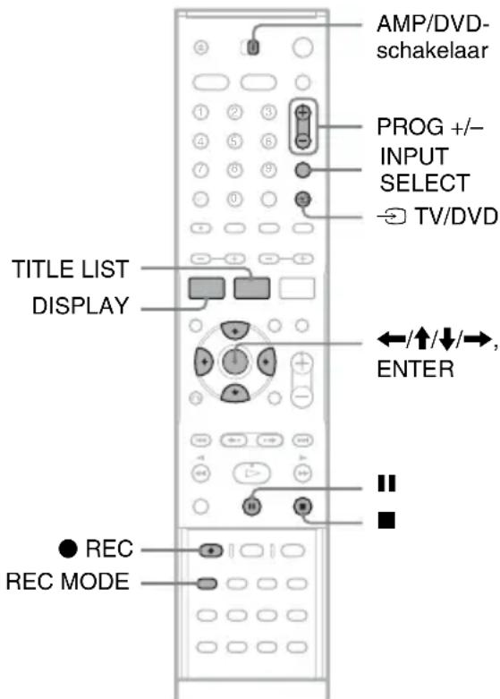 SONY DARRD100 - Opnemen zonder timer - 1