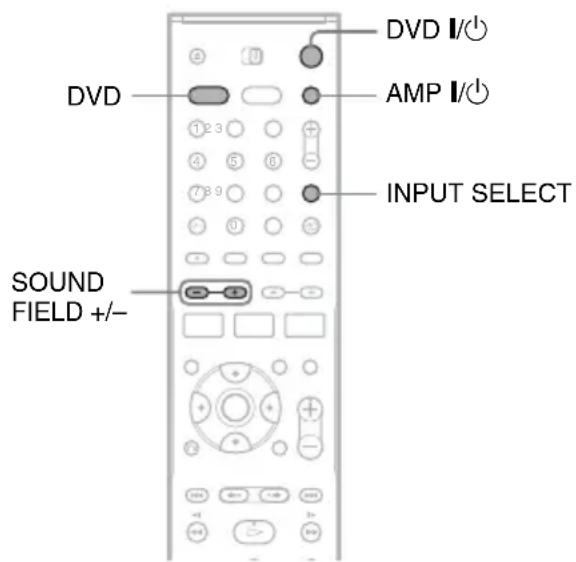 SONY DARRD100 - Wiedergeben des Tons von einem Fernsehgerät oder Videorecorder über das Lautsprechersystem - 1