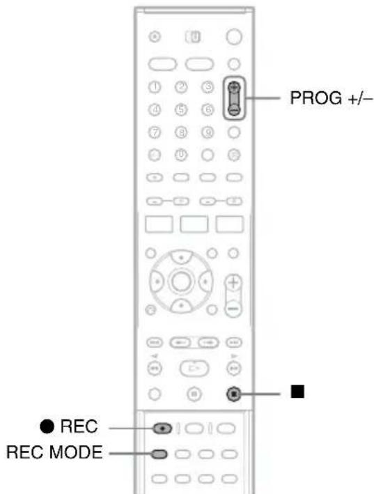 SONY DARRD100 - Een tv-programma opnemen op een disc - 2