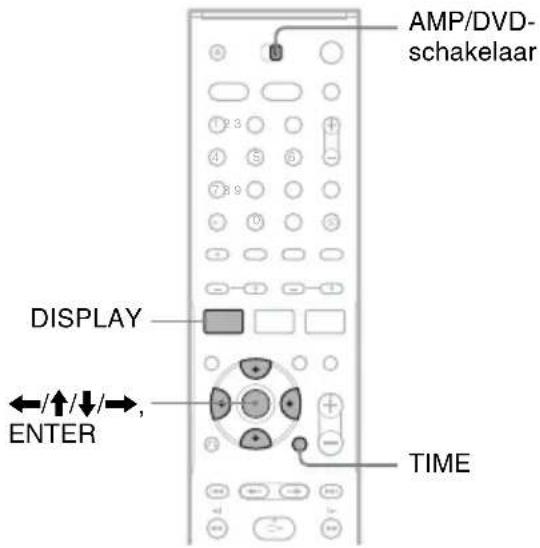 SONY DARRD100 - De afspeelinformatie en speelduur controleren - 1