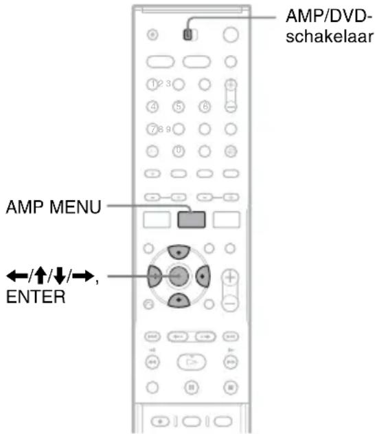 SONY DARRD100 - ◆Structuur AMP-menu - 4