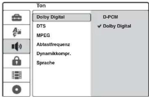 SONY DARRD100 - Toneinstellungen - 1