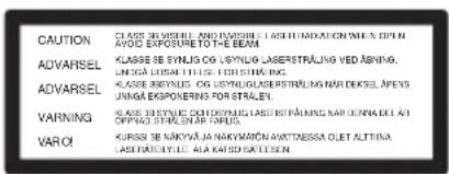 SONY DARRD100 - AVVERTENZA - 1