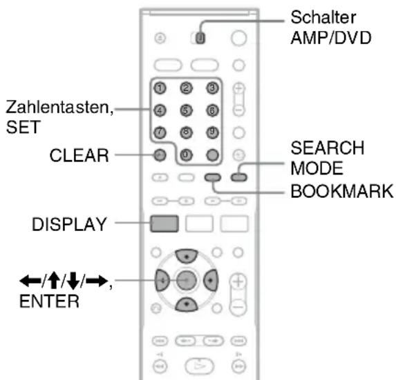 SONY DARRD100 - Suchen nach Titel/Kapitel/Track usw. - 2