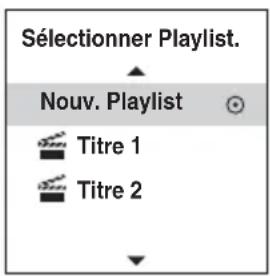 SONY DARRD100 - Ajout d'un contenu à un titre de Playlist existant - 1