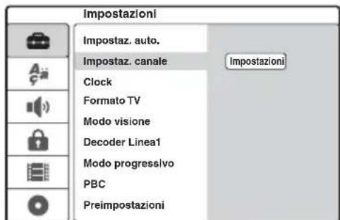 SONY DARRD100 - [Impostaz. canale] - 1