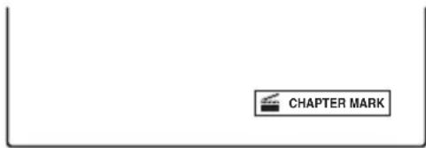SONY DARRD100 - Drücken Sie während der Wiedergabe CHAPTER MARK an der Stelle, an der Sie den Titel in Kapitel aufteilen möchten. - 1