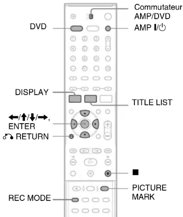 SONY DARRD100 - Visionnage des programmes de télévision enregistrés (Liste de titres) - 1