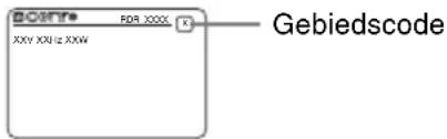 SONY DARRD100 - gebiedscode (alleen DVD-VIDEO) - 1