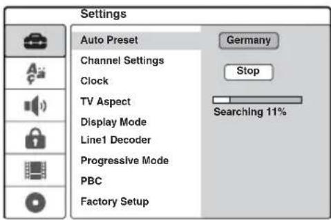 SONY DARRD100 - Drücken Sie ENTER, wenn [Start] ausgewählt ist. - 1
