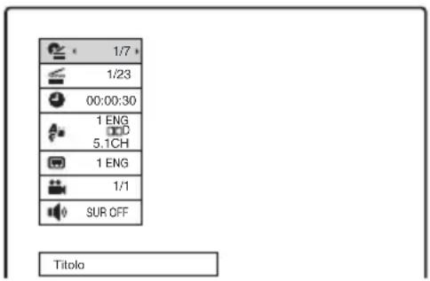 SONY DARRD100 - Verifica delle informazioni a schermo della riproduzione - 2