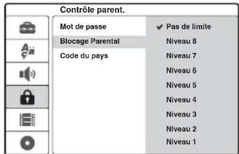 SONY DARRD100 - [Blocage Parental] - 1