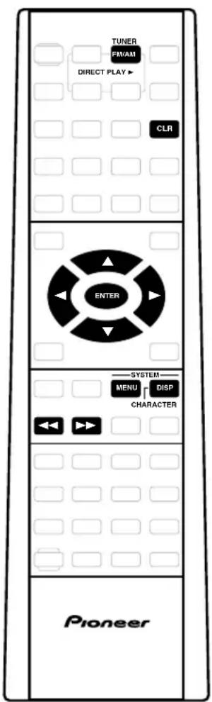 PIONEER XVDV88 - Touche Fonction - 1
