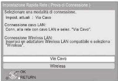 PANASONIC SCBT330 - Impostazione Rapida Rete - 1