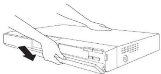 PANASONIC SCBT330 - Si le cache avant se détache - 1