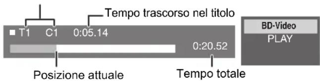 PANASONIC SCBT330 - Durante la riproduzione, premere [STATUS]. - 1