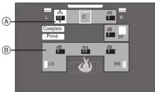 PANASONIC SCBT330 - Premere [A, V, A], per selezionare la casella della distance (premere [OK]. - 1